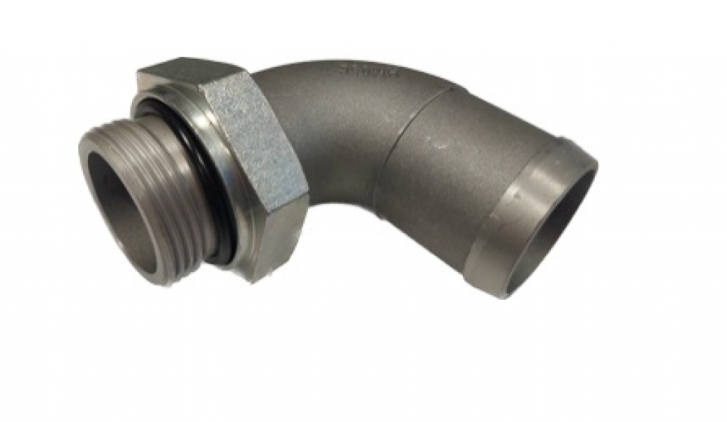 TM ráfolyócsonk 5/4", 90°, alumínium - 4 820,- Ft + ÁFA